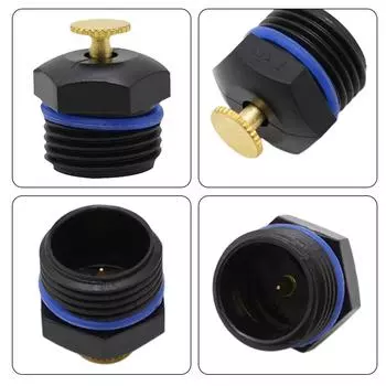 2/4pcs Adjustable Watering Sprinkler 1/2 Micro Mist Nozzles Premium Anti-Leak Garden Lawn Drip Irrigation System For Gardening