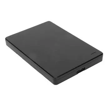 2,5-дюймовый внешний жесткий диск Портативный USB3.0 5 Гбит/с высокоскоростной сверхтонкий металлический внешний жесткий диск для 320GB чёрный