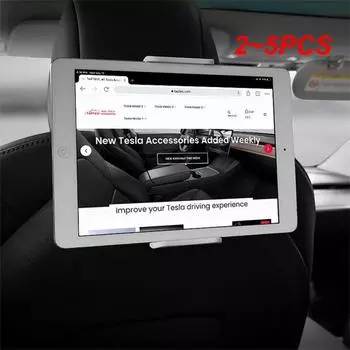 2~5 шт. Автомобильный держатель для мобильного телефона iPad на заднее сиденье, крепление для планшета, смартфона, GPS, автоматический зажим для модели 3 Y 2024 2024 Автомобильные товары