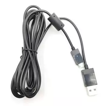 2,75 м сверхдлинный кабель Micro Usb для зарядки, шнур для Sony Playstation PS4 4, кабели для контроллера Xbox One