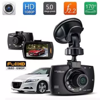 2,7-дюймовый 1080p Full HD автомобильный видеорегистратор с экраном G-сенсора, видеокамера, тахограф для вождения автомобиля