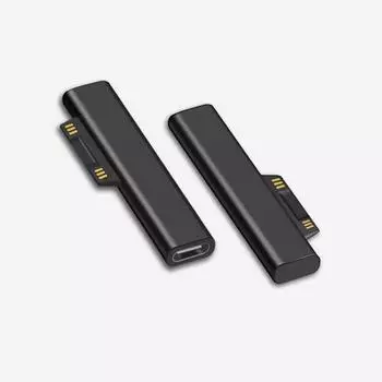 2 адаптера USB Type-C PD для зарядки устройств Surface Pro 3/4/5/6 / Go