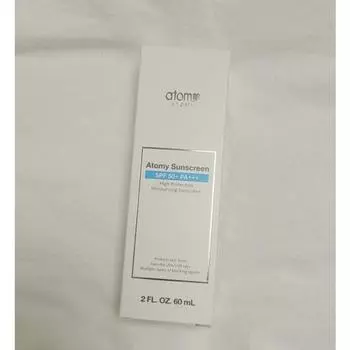 2 Atomy Sun Cream Белый (SPF50 + PA +++) + подарочный набор влажных салфеток, 50 мл