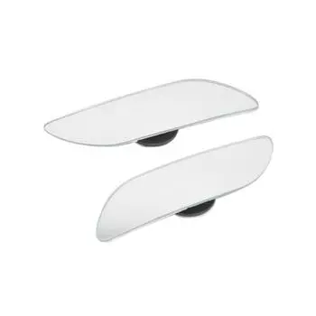 2 car rearview mirrors with hd 360° dead zones with wide viewing angle, universal