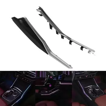 2 Center Console Saddle Light Strip Trim For BMW 3 4 Series G20 G21 G22 G23 G26
