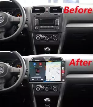 2 Din 4G LTE автомобильный Android радио 13 дюймов для VW Golf 6 2008-2016 DSP GPS беспроводной Carplay авто мультимедиа стерео Android 10