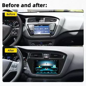 2 Din Android Car Radio Stereo for Hyundai I20 2014 - 2017 Left Hand Multimedia Player WIFI Navigation Autoradio GPS Head Unit
