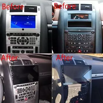 2 Din Android радио 4G LTE Автомагнитола Видео Мультимедиа Плеер Для Peugeot 407 2004 - 2011 Навигация GPS Автомагнитола