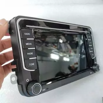 2 Din автомобильный радиоприемник беспроводной CarPlay для VW Volkswagen Polo Tiguan Golf Passat B6 B7 Jetta Skoda SEAT GPS навигация мультимедиа