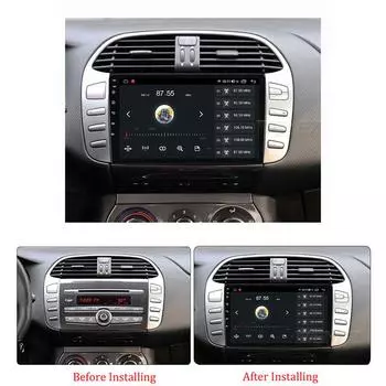 2 Din Carplay Car Multimedia для Fiat Bravo 2007-2012 Android Car Radio Stereo GPS Navigation Head Unit Autoradio Audio 4GLTE