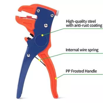 2 In 1 Automatic Wire Stripper Cutter Pliers Crimping Plier Duckbill Pliers Cutting Tools Cable Wire Crimping for Electrician