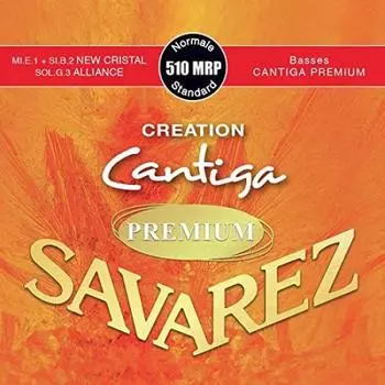 [2 комплекта] SAVAREZ 510 MRP - Нормальное натяжение - CREATION Cantiga PREMIUM 1, 2 струны нейлон New Crystal 3 струны Alliance 4-6 струн Cantiga
