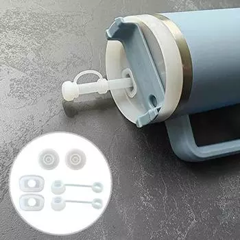 2 комплекта, соломенная крышка для чашки, пробка для утечки, защита от разливов, пищевой пылезащитный прозрачный автомобильный стакан, пробка для соломенного наконечника, топпер, товары для дома чистый
