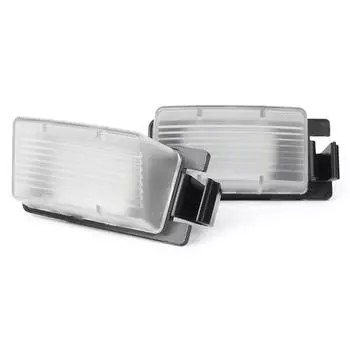 2 LED license plate lights for infiniti g25 g35 g37 s60 sedan 2003-2013 bright