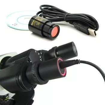 2-мегапиксельный цифровой USB-микроскоп с КМОП-матрицей, цифровая камера, делающая снимки высокого разрешения для естественно-научного образования и занятий в классе