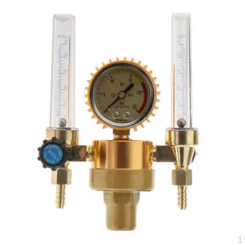 2 Mig Tig Meter Двойной Регулятор Трубки Сварочный Аппарат Сильная Газовая Герметичность