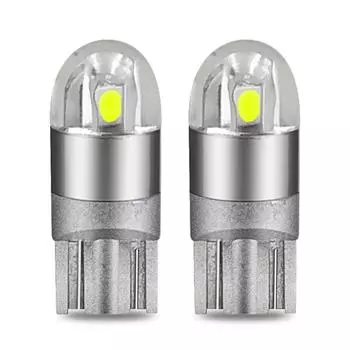 2 ночника W5w со светодиодным эффектом Wedge Led T10, белый