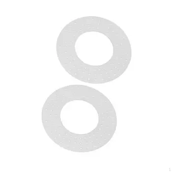 2 Pack Acrylic Oval Christmas Wreaths for Home Decor, Garland, Front Door Oval 24.8cm
