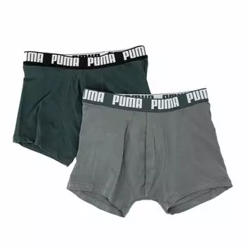 2 пары боксеров 521015001 Мужчины PUMA S зелёный