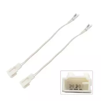2 Pcs 23.5CM Speaker Adapter Connector For Mitsubishi Galant Lancer Toyota Scion