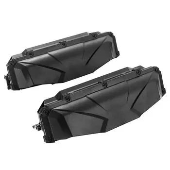 2 Pcs ATV UTV Windshield Vent Kit Set For Hard Coated Polycarbonate Windshields