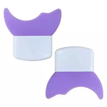 2 Pcs Mascara and Eyeshadow Shield Applicator Guard Pads Auxiliary Guard Tool for Eyelash Makeup