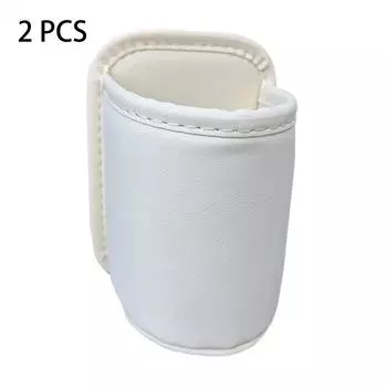 2 PCS Organizer Back Seat Cup Holder Leather Drink Rack Small Car Door Cup Holder Vehicle