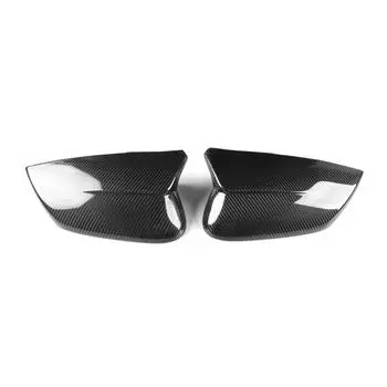 2 Real Carbon Fiber Side Mirror Cap Cover For Kia EV6/GT/GT Line 2022 2023 2024