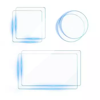 2 Set Tempered Glass Screen Protector Ultra-Clear 9H for DJI Osmo Action 5 Pro *