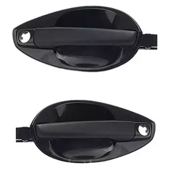 2 Sets Of Exterior Front Left And Right Door Handles, Suitable For Hyundai Tiburon 2003-2008