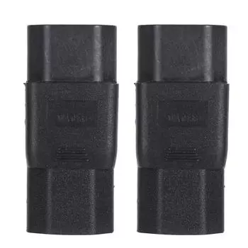 2 шт. адаптер питания IEC320 C14 - IEC320 C21, адаптер питания IEC320 C14 - C21 PDU UPS, удлинитель, адаптер питания