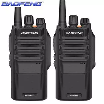 2 шт. Baofeng BF-S56 рация дальнего радиуса действия 10 км Макс. IP67 водонепроницаемый трансивер высокой мощности 10 Вт портативное радио Baofeng Ham Radio 2pcs-UK Plug чёрный