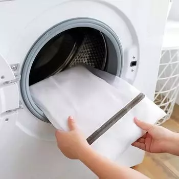 2 шт., белые, 40x50 см, прочные, сетчатые, для стирки деликатных тканей, прочные и многоразовые, для деликатной стирки, 2 шт., белые