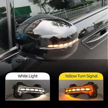 2 шт., боковое зеркало заднего вида, указатель поворота для Honda CRV/URV/City/GREIZ/JADE/VEZEL/ODYSSEY/AVANCIER/Jazz левый/правый DRL