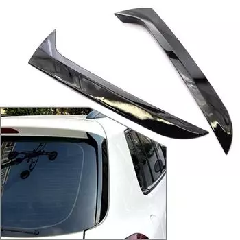 2 шт., боковой спойлер на заднее окно автомобиля, декоративная накладка Canard Splitter для VW Tiguan MK1 2007 2008 2009 2010 2011 2012 2013 2014 2015