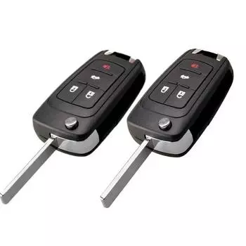 2 шт., Car2 Pack, дистанционные брелоки, 4 кнопки, ключ управления OHT01060512 V2T01060512 для Chevrolet Cruze 2011 2012 2013 2014 2015 2016
