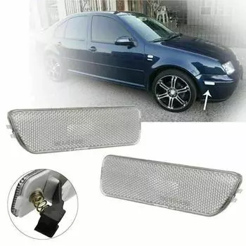 2 шт. Для Bora Golf 4 MK4 1998-2004 боковые габаритные огни передний бампер указатели поворота новые и высококачественные автомобильные запчасти и аксессуары CHINA