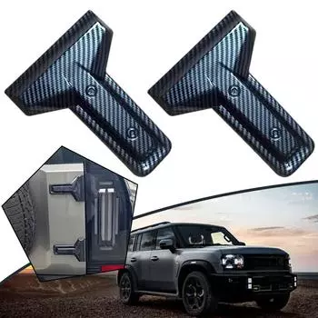 2 шт для Cherry Jetour 2025 2025 Jetour T2 задняя дверь петли ABS модификация стилистические аксессуары