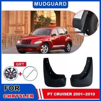 2 шт. для Chrysler PT Cruiser 2001 ~ 2010, брызговики, брызговики, задний брызговик, всплеск спереди, автозапчасти, защитный чехол