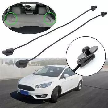 2 шт. для Ford задняя полка багажника шнур для Ford Focus MK3 люк полка лоток крышка ремень шнур клипсы чёрный