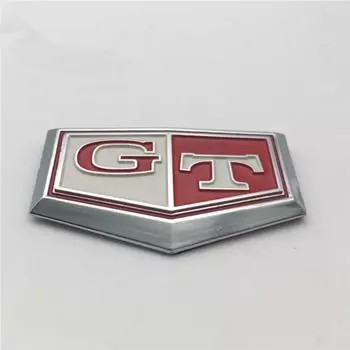 2 шт. для Skyline G210 GT буквенный логотип ABS пластик красный и белый эмблема авто значки наклейки