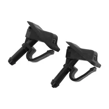 2 шт. Форсунка омывателя лобового стекла 55156728AB для Jeep для Wrangler JK 02-12 Пластиковые запасные части для дворников CHINA