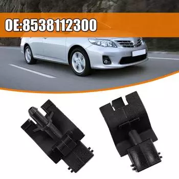 2 шт. форсунки стеклоочистителя лобового стекла для Toyota Corolla Altis Camry Auris Highlander 2007 2008 2009 2010 Товары для автомобилей чёрный