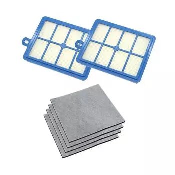 2 шт. Hepa-фильтр + 4 шт. фильтры двигателя для Philips Electrolux FC9172 FC9087 FC9083 FC9258 FC9261 FC8031 H12 H13 часть пылесоса