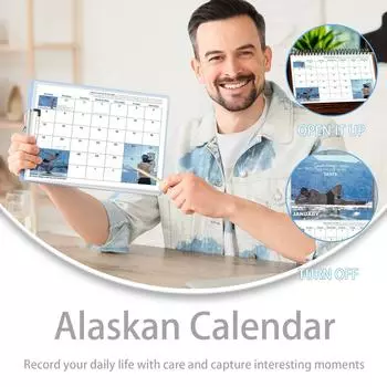 2 шт. Календарь 2025 Mountain Men Of Alaska Календарь 2025 Mountain Men Of Alaska, забавный календарь One Size
