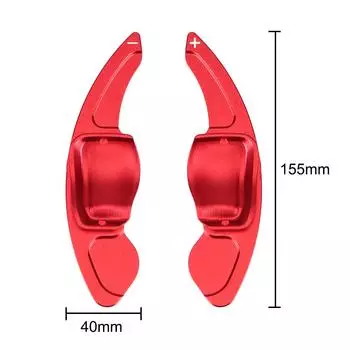 2 шт./компл., удлинитель подрулевого колеса, чехол для VW Golf 5 6 MK6 GTI R Jetta MK5 Passat B6 B7 CC Polo Sharan Tiguan