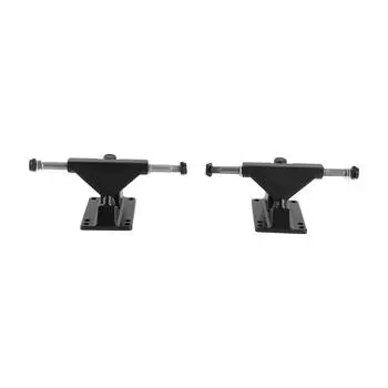 2 шт. комплект скейтбордных траков 3,25-дюймовые колеса Abec Longboard Skatebaord Аксессуар чёрный
