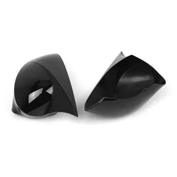 2 шт. Крышка бокового зеркала, крышка зеркала на дверь, сменная для SEAT Ibiza 6J 2008-2017 6J0857537 чёрный