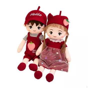 2 шт. Мультяшные плюшевые куклы, декоративные мягкие игрушки на День святого Валентина 70cm