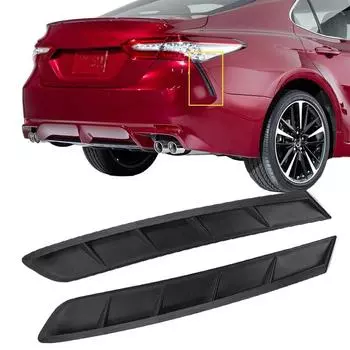 2 шт. накладка на задний бампер 5216506030 для Toyota Camry 2018-2022 гг. чёрный